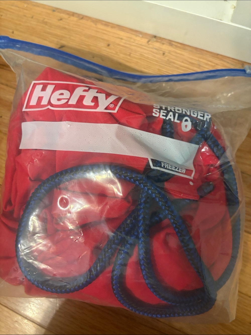 Kids red sensory swing